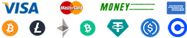 Visa, Mastercard, Money Card, Bitcoin
