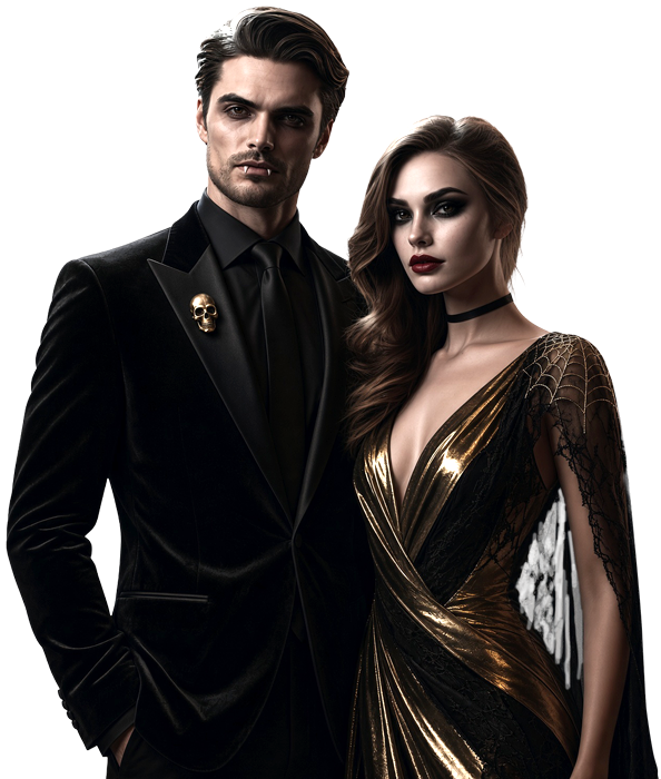 classy lady and man